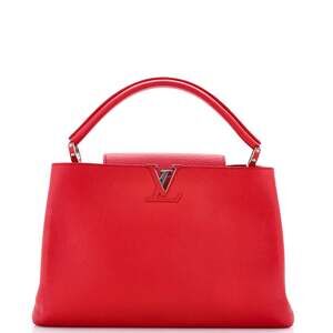 Louis Vuitton Capucines Bag Leather Mm #242615L18B